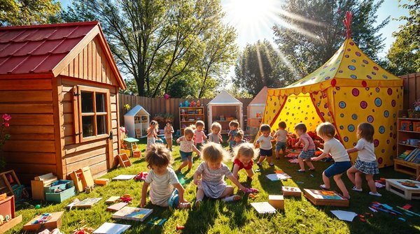 Top 5 maisonsnettes et tentes de jeu pour stimuler la créativité des enfants